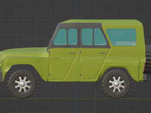 UAZ Hunter 3D Model