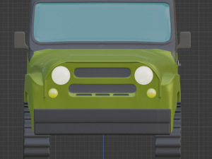 UAZ Hunter 3D Model