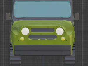 UAZ Hunter 3D Model