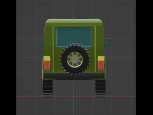 UAZ Hunter 3D Model