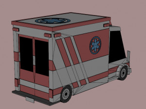 Low poly Cars 01 3D Model