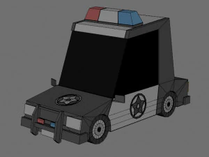 Low poly Cars 01 3D Model