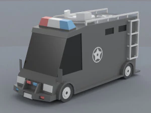 Low poly Cars 01 3D Model