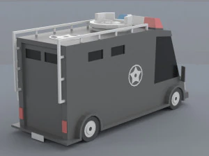 Low poly Cars 01 3D Model