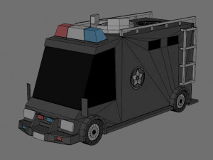 Low poly Cars 01 3D Model
