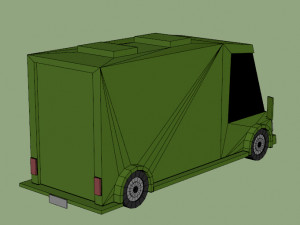 Low poly Cars 01 3D Model