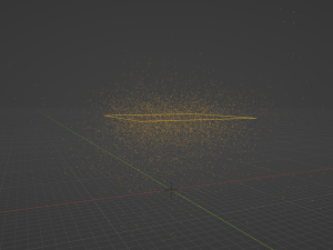 Snow blizzard Low-poly 3D Модель