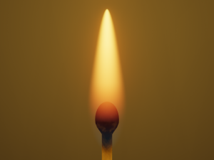 Match fire Low-poly 3D मॉडल