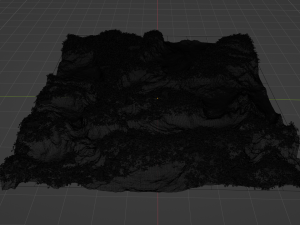 Plots of land with water 3D Модель