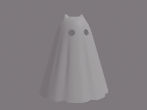 Ghost cat 3D Модель