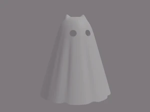 Ghost cat 3D Model