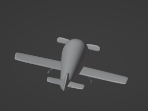 Toy Plane 3Dプリントモデル