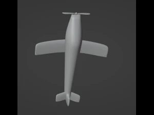Toy Plane 3D Print Model