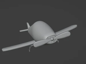 Toy Plane 3D Print Model
