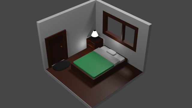 Standard Living Room 3Dプリントモデル .c4d .max .obj .3ds .fbx .stl .blend