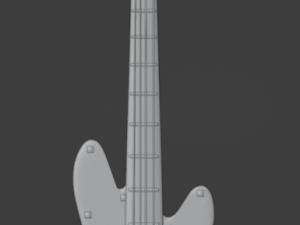 Rock and roll guitar 3D Модель