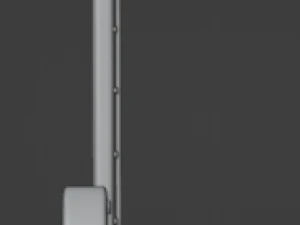 Rock and roll guitar 3D Model