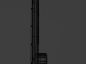 Rock and roll guitar 3D Model