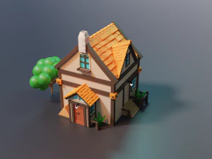Casa Modello 3D