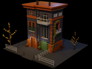 Exterior 3D Модель