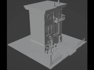 Exterior 3D Model