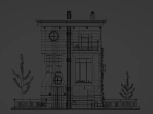 Exterior 3D Model