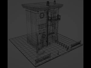 Exterior 3D Model