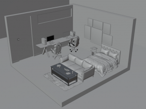 Interior House 3D Model