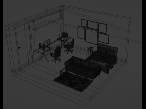 Interior House 3D Model