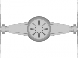 Spaceship 3D Model