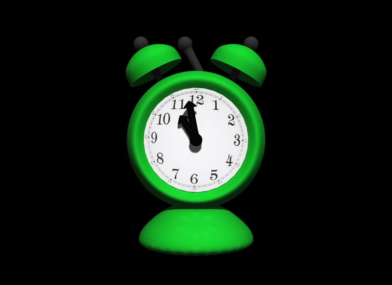 Clock 3D Model .c4d .max .obj .3ds .fbx .stl .blend 