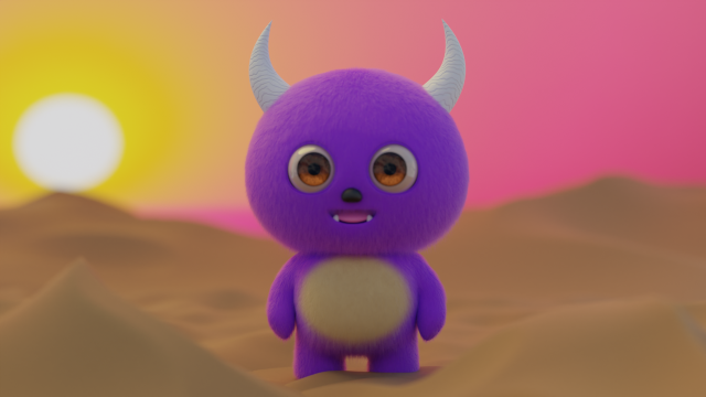 Monster 3D मॉडल .c4d .max .obj .3ds .fbx .stl .blend 
