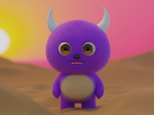 Monster Modelo 3D