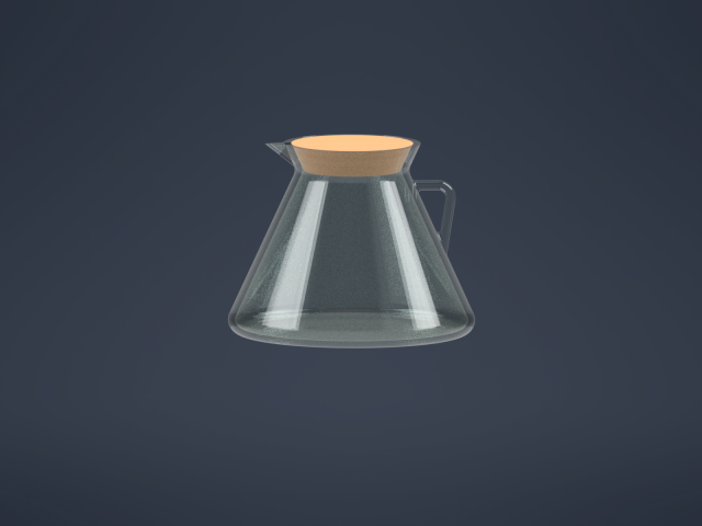 Coffe maker- Kettle 3D Model .c4d .max .obj .3ds .fbx .stl .blend 