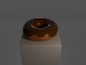 Donut 3D Model