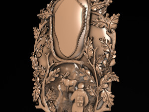 Trophy locket 3D Model