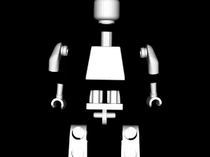 Classic Minifigure - Lego 3D Print Model