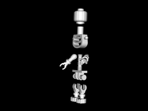 Skeleton - Lego Minifigure 3D Print Model