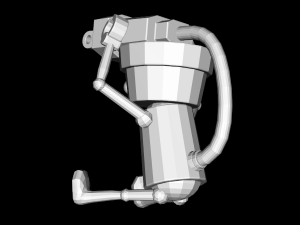 Chibi-Robo - Amiibo 3D Baskı Modeli