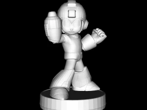 Mega Man - Amiibo 3D Print Model