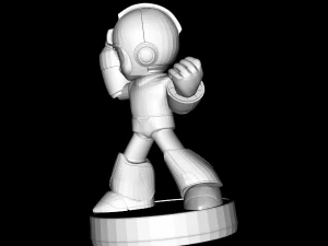 Mega Man - Amiibo 3D Print Model