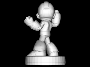 Mega Man - Amiibo 3D प्रिंट मॉडल