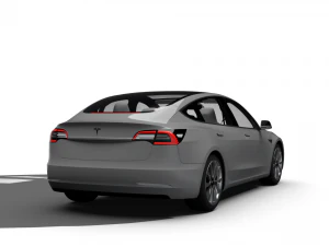TESLA MODEL 3 3D Model