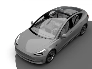 TESLA MODEL 3 3D Model