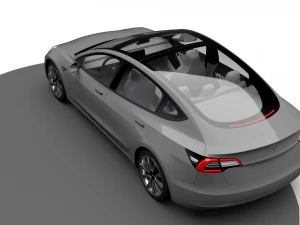 TESLA MODEL 3 3D Model