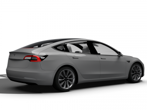 TESLA MODEL 3 3D Модель