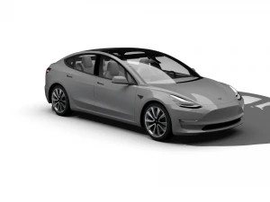 TESLA MODEL 3 3D Model