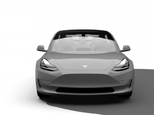 TESLA MODEL 3 3D Модель