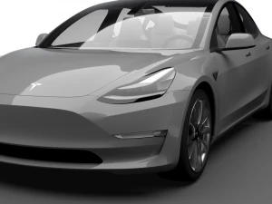 TESLA MODEL 3 3D Model