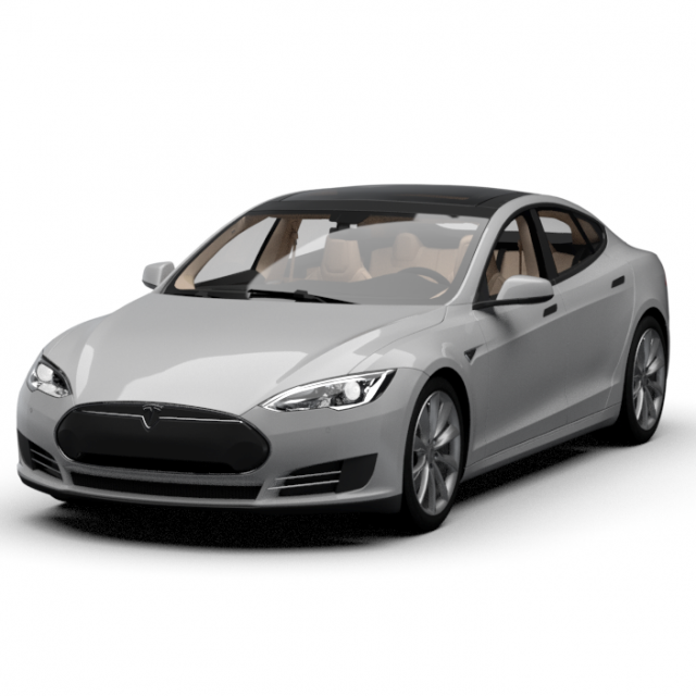 TESLA MODEL S 3D-Modell .c4d .max .obj .3ds .fbx .stl .blend 